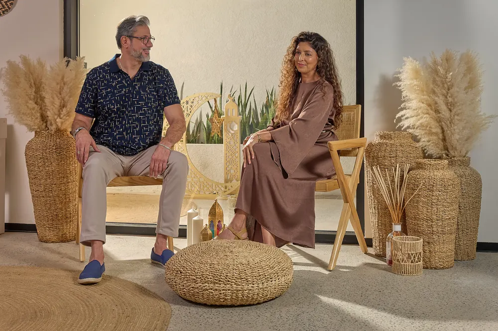 LC Waikiki Ramadan and Eid campaign photograph in a home styled for the season.